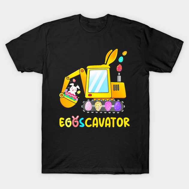 Easter Egg Hunt For Kids Toddlers Eggs Cavator T-Shirt by sleepsky